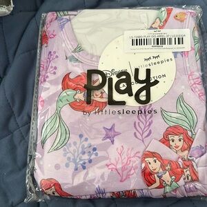 Little Sleepies “part of her world” Disney Twirl Dress with bodysuit 12-18m